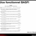 Indice fonctionnel BASFI