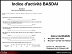 Indice d'activité BASDAI